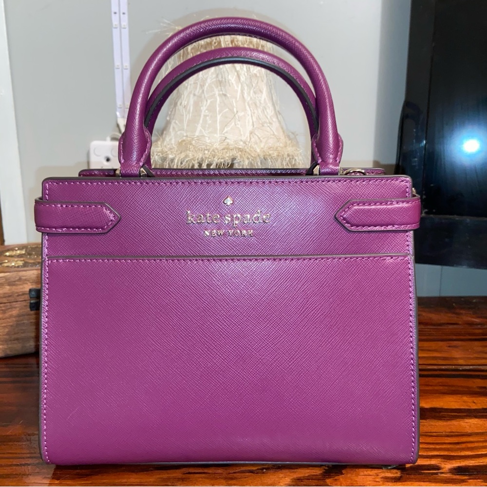 Kate Spade purple cross body purse